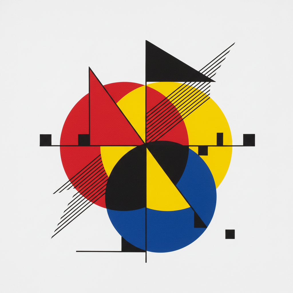 Bauhaus art by Garrett Strommen